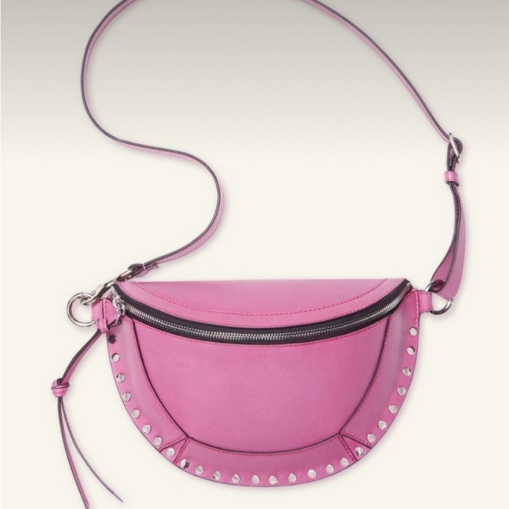 Desperately Seeking this Isabel Marant Oskan Crossbody Bag in Bright Pink